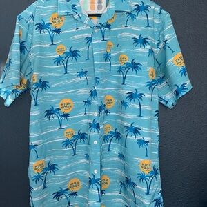 Tropical bros high noon button up